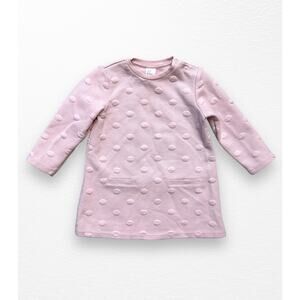 H&M Waffle Knit Dots Dress, 12-18 Months